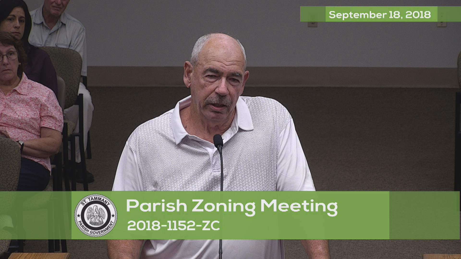 St. Tammany Parish Zoning Meeting 09/18/2018