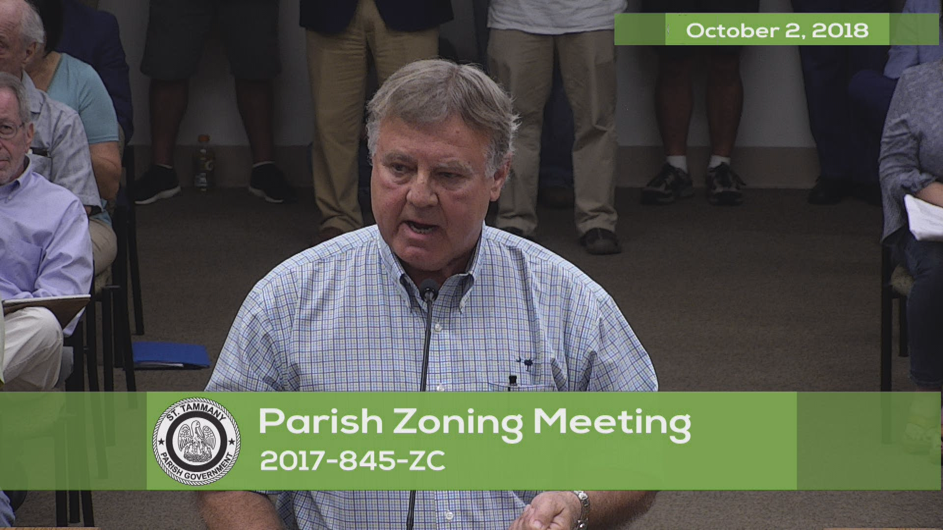 St. Tammany Parish Zoning Meeting 10/02/2018