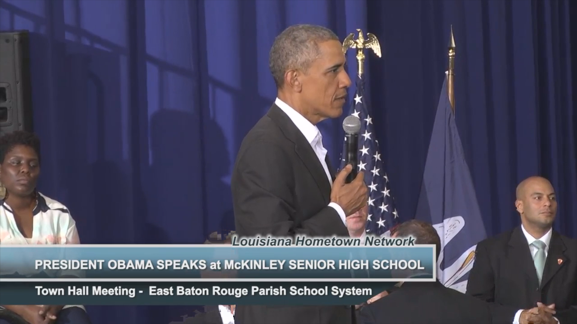 La News Magazine President Visits McKinley High School