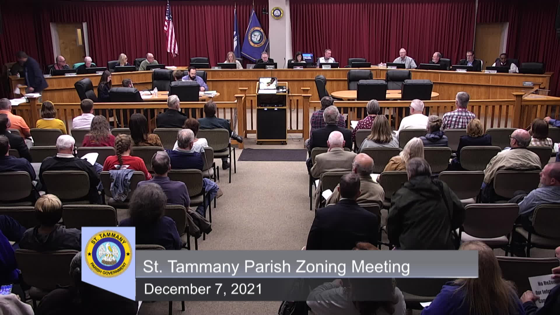 St. Tammany Parish Zoning meeting: December 7, 2021