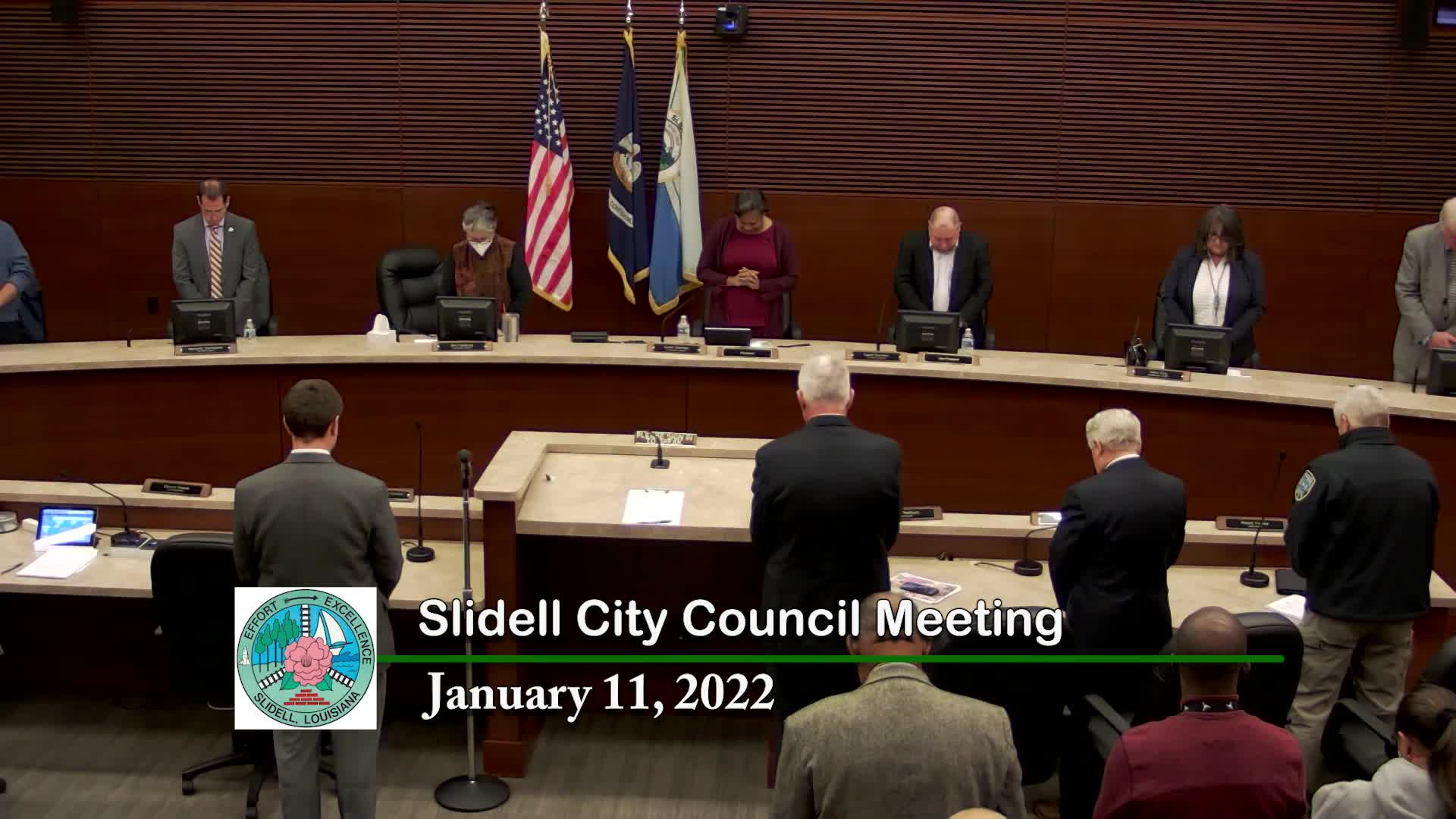 Slidell City Council Meeting: January 11, 2022