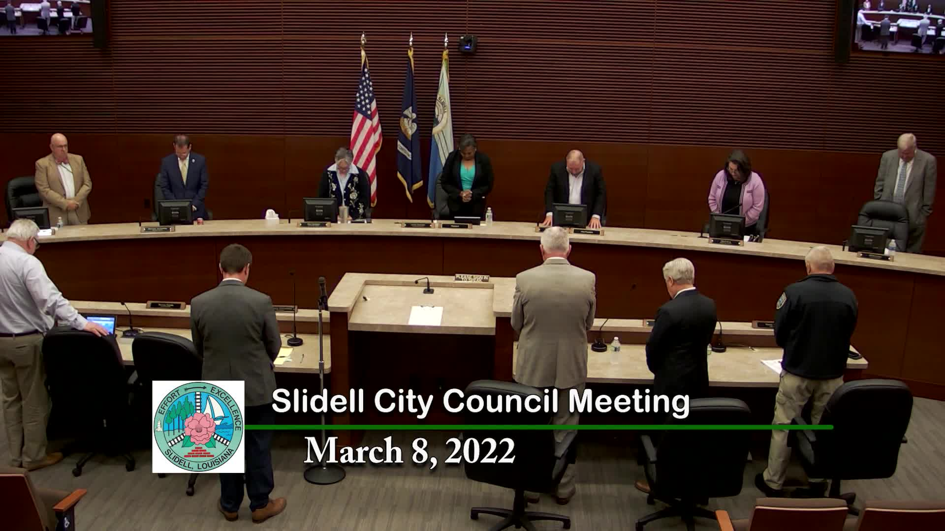 Slidell City Council Meeting: March 8, 2022