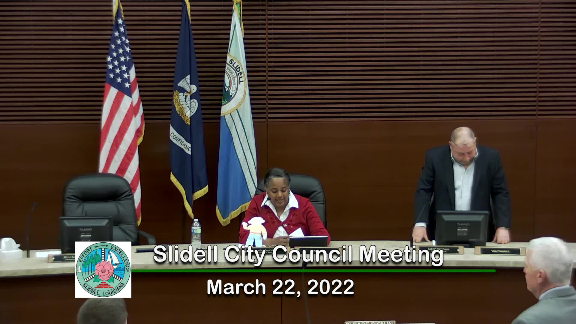 Slidell City Council Meeting: March 22, 2022
