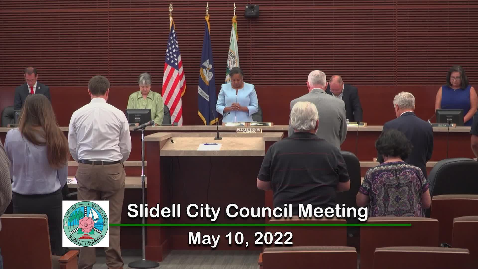 Slidell City Council Meeting: May 10, 2022
