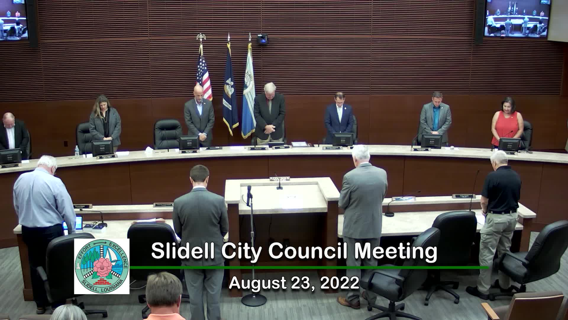 Slidell Council Meeting: August 23, 2022