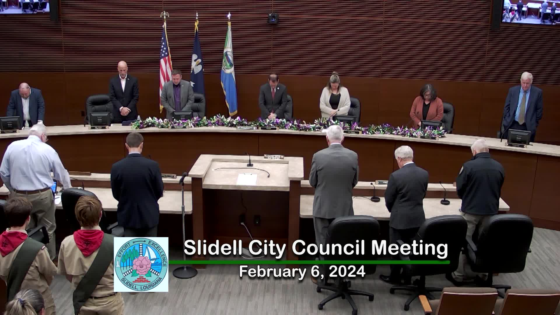 Slidell City Council Meeting: February 6, 2024