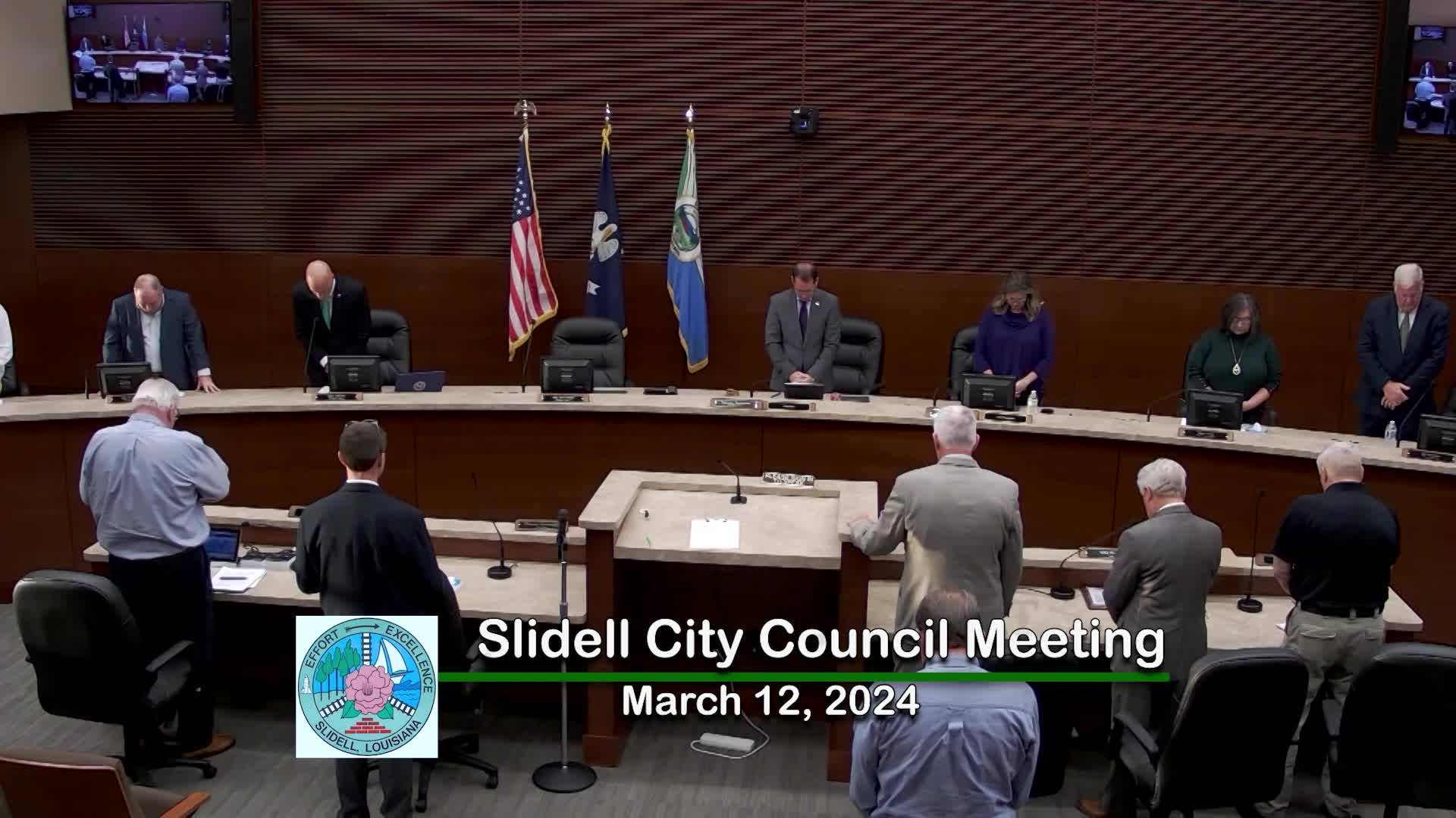 Slidell City Council Meeting: March 12, 2024