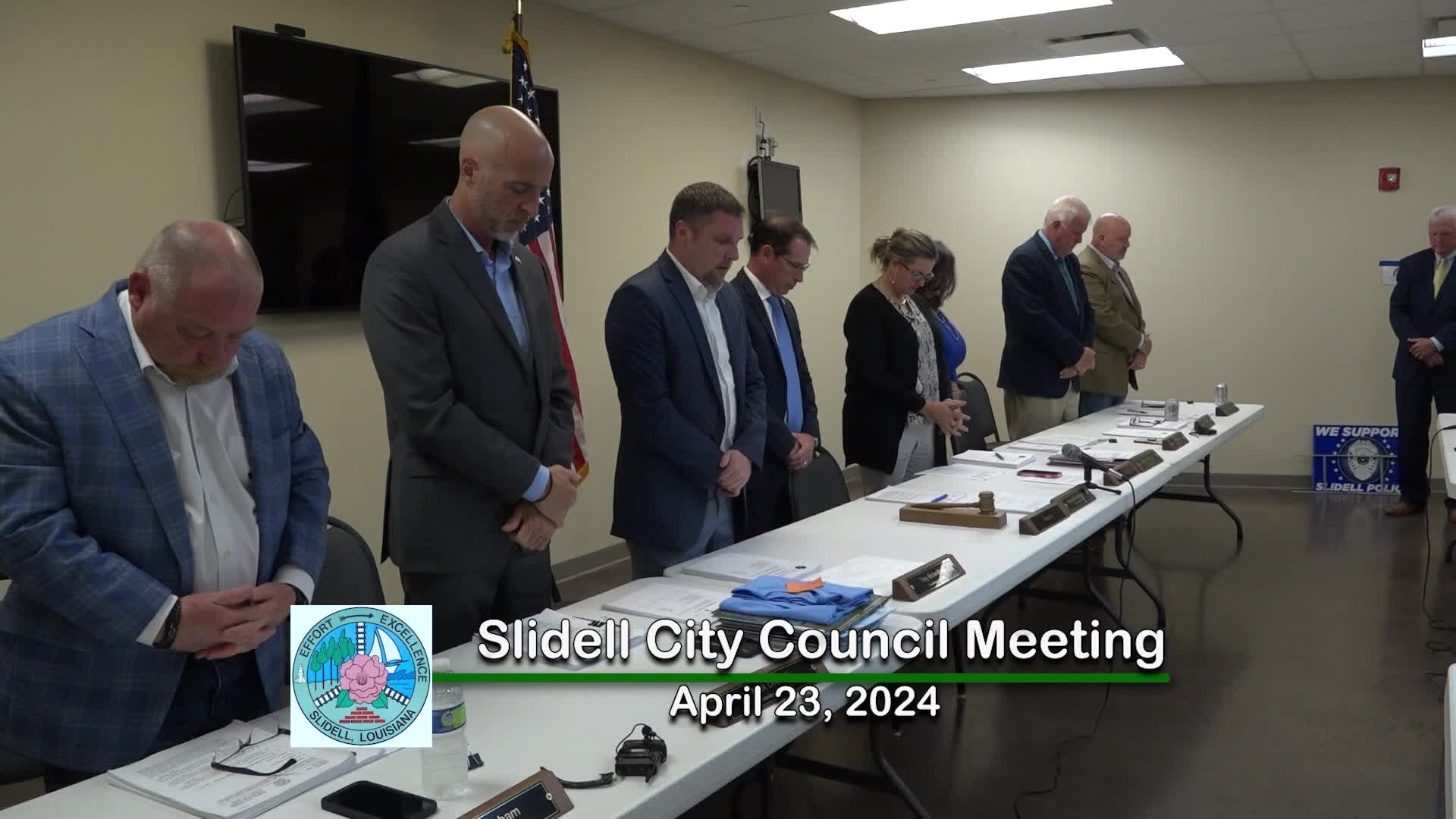 Slidell City Council Meeting: April 23, 2024