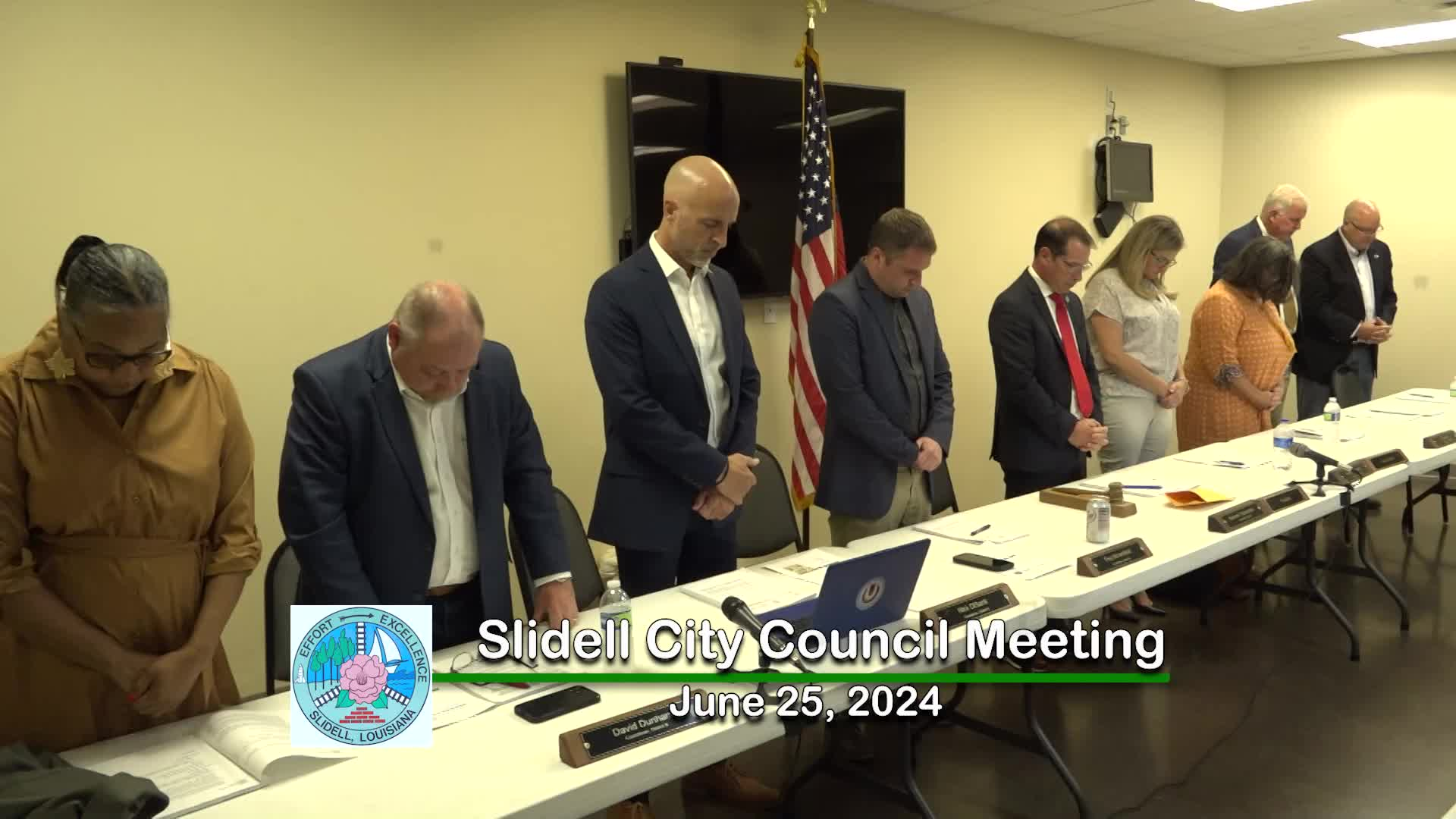 Slidell City Council Meeting June 25, 2024