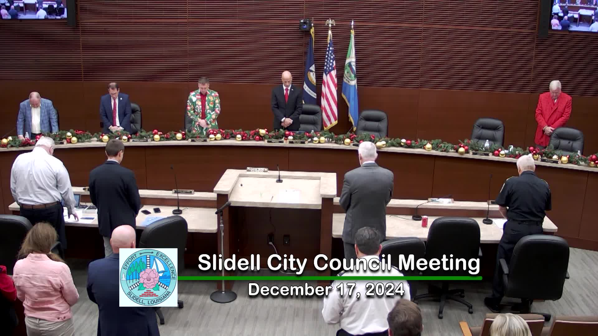 Slidell City Council : December 17, 2024