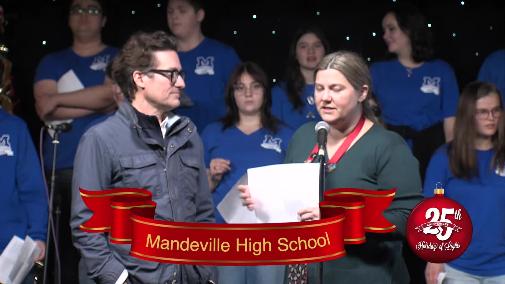 Holiday of Lights 2024 Mandeville High School Choir