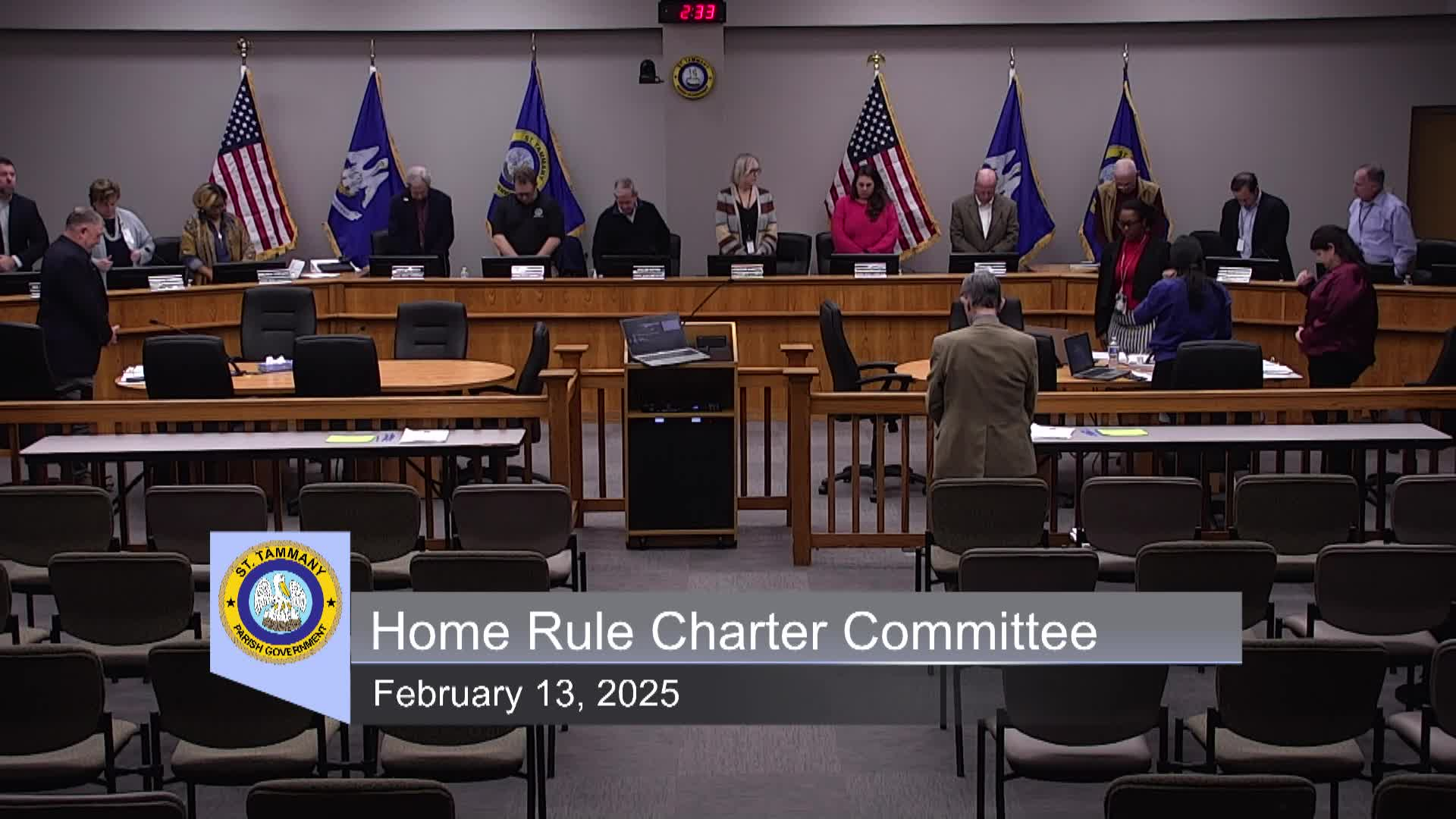 HRC021325_0St. Tammany Parish Home Rule Charter Advisory Committee : February 13, 2025