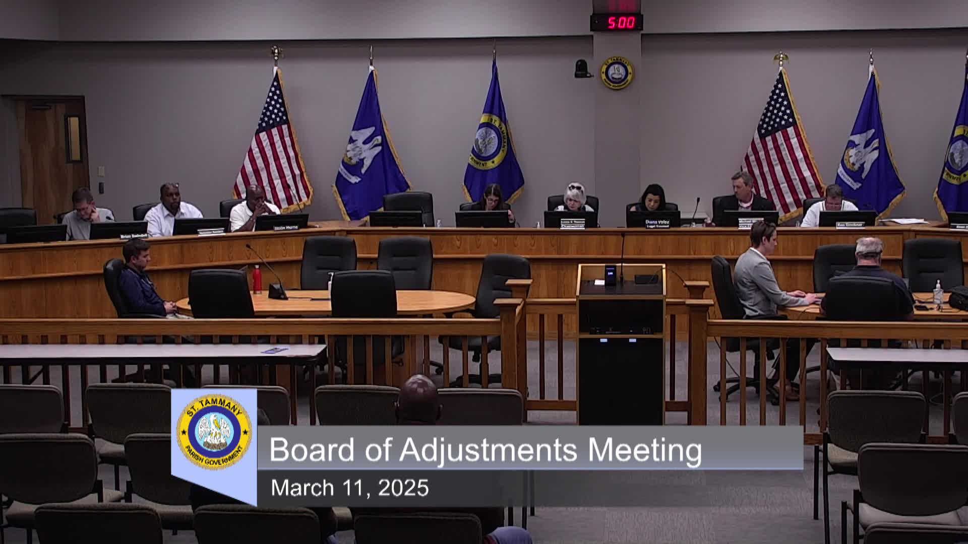 St. Tammany Parish Board of Adjustments : March 11, 2025