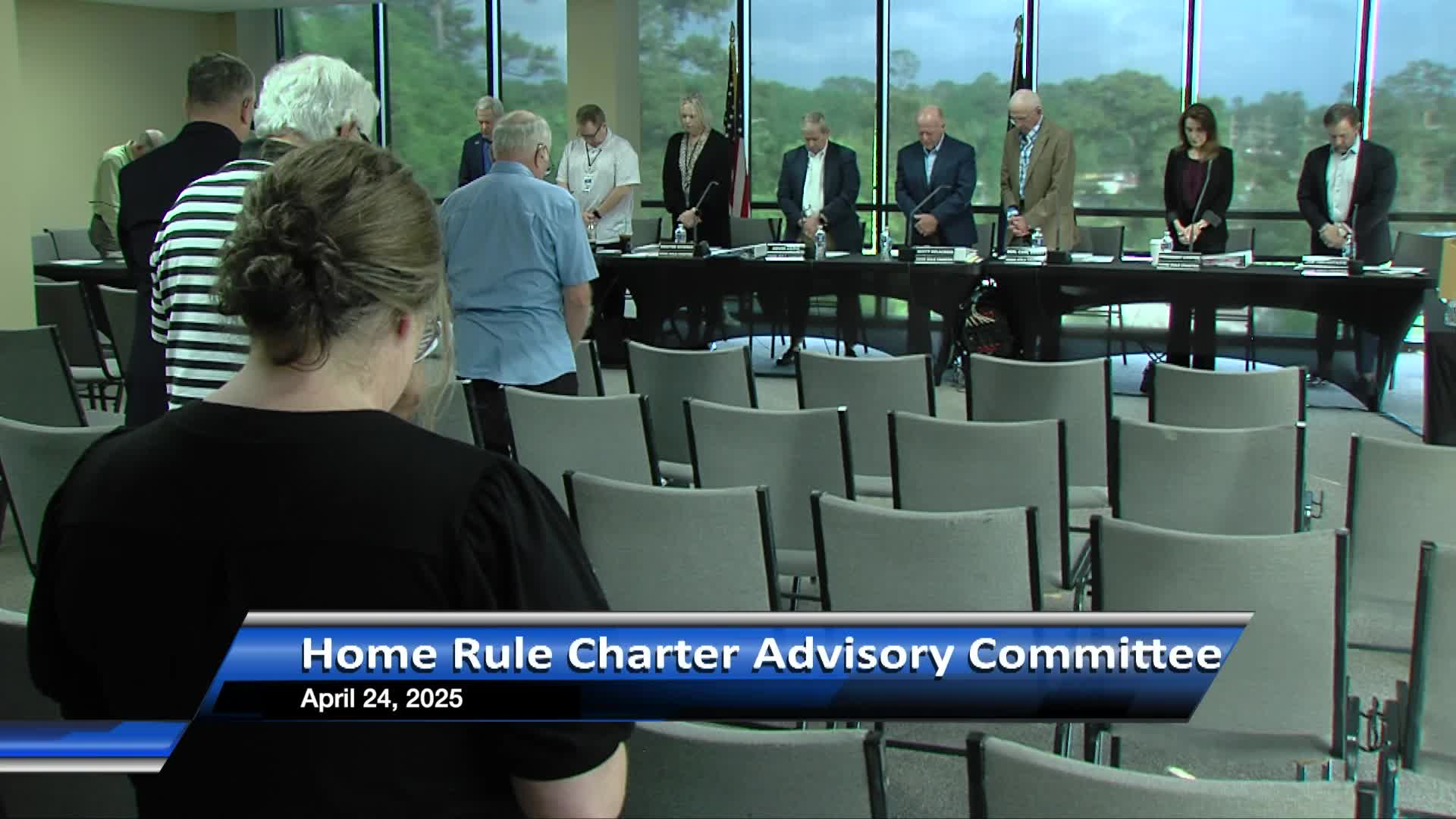 St. Tammany Home Rule Charter Committee April 24, 2025
