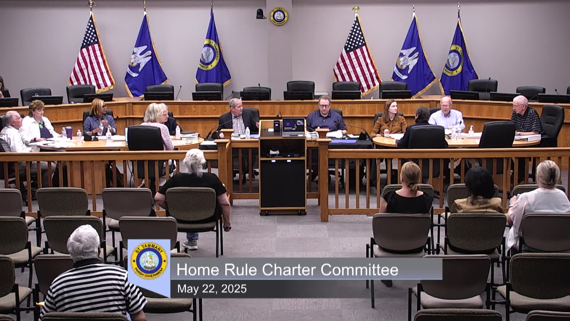 St. Tammany Parish Home Rule Charter Committee : May 22, 2025