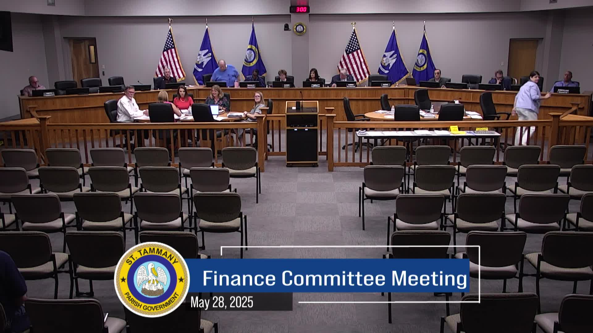 St. Tammany Parish Finance Committee: May 28, 2025
