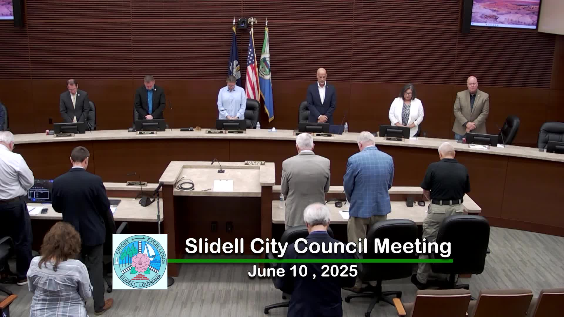 Slidell City Council Meeting June 10, 2025