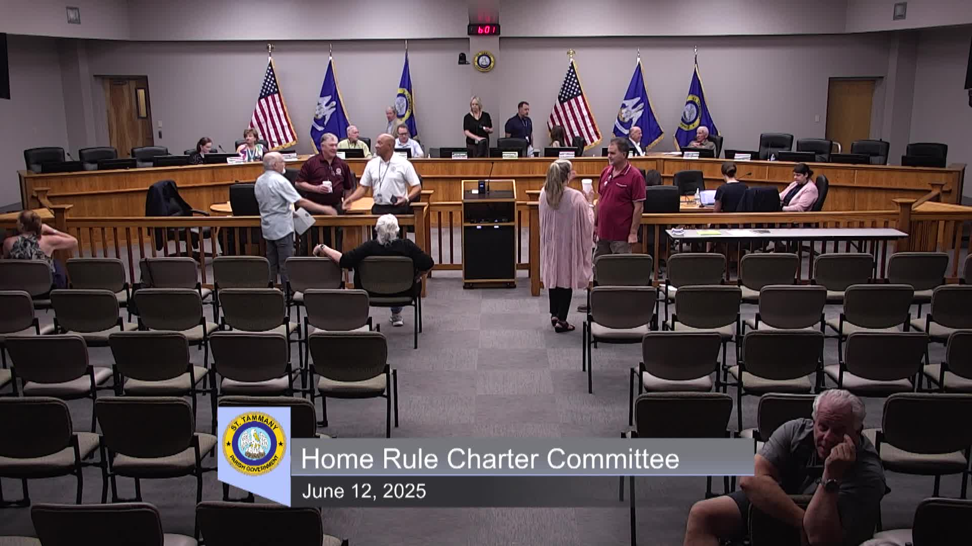St. Tammany Parish Home Rule Charter  Committee : June 12, 2025