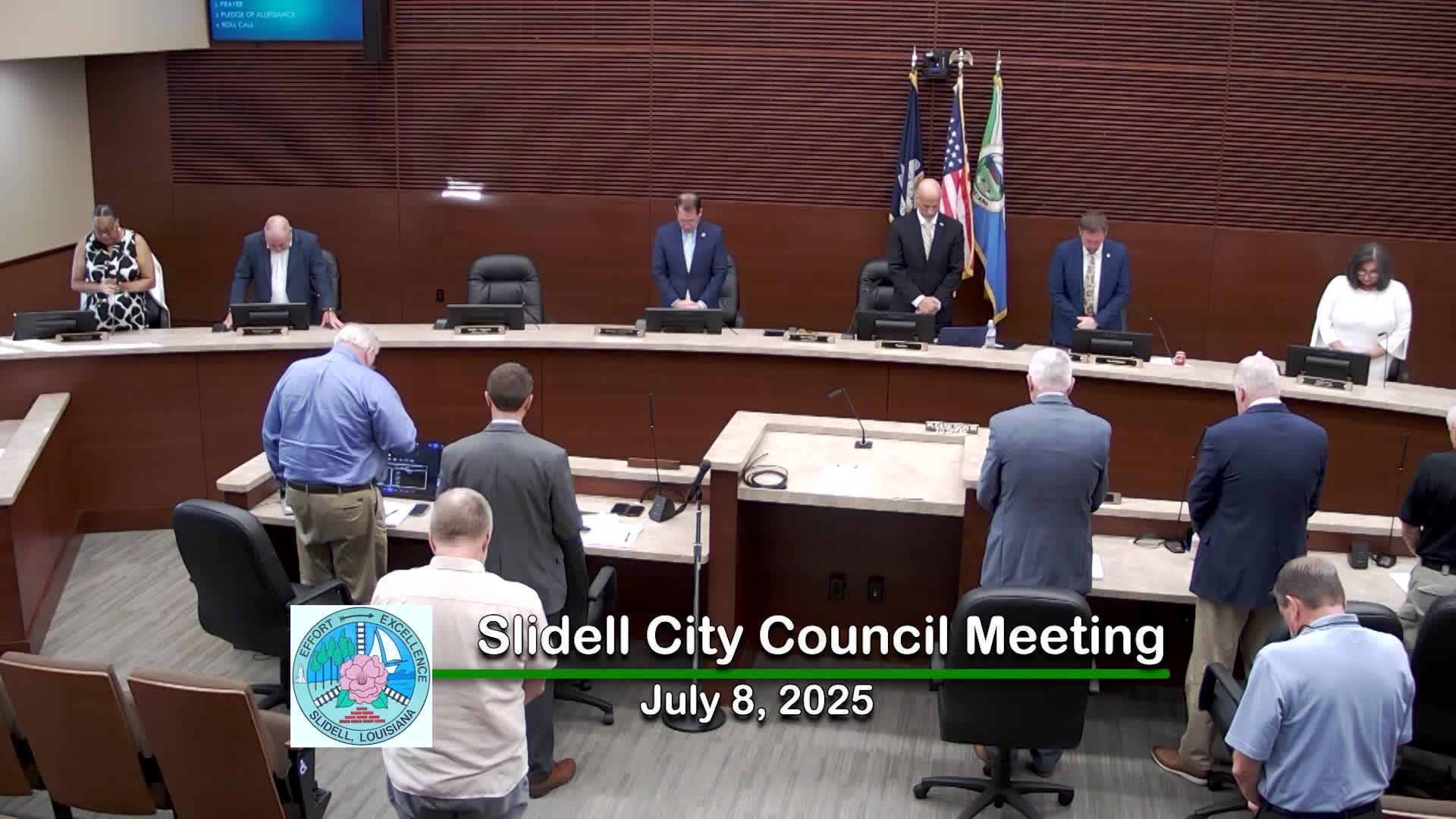 Slidell City Council 7-8-25 Meeting