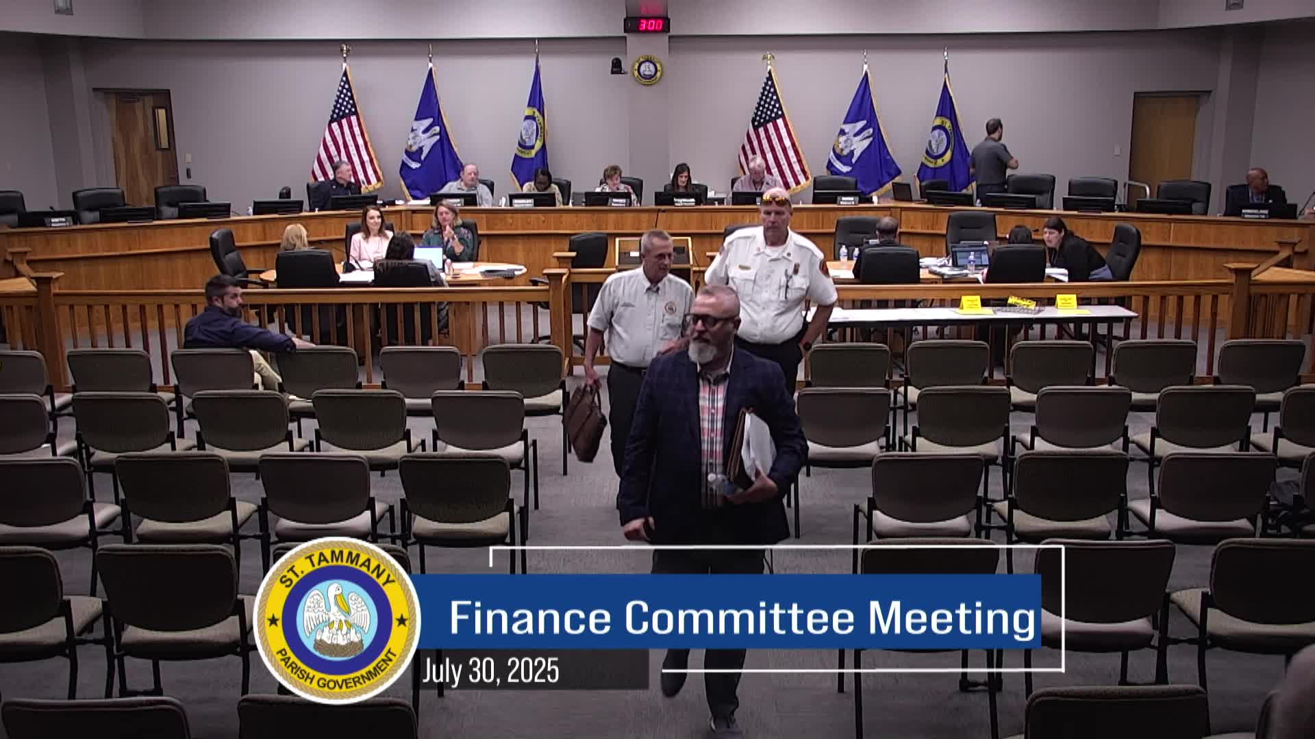 St. Tammany Parish Finance Review Committee : July 30, 2025