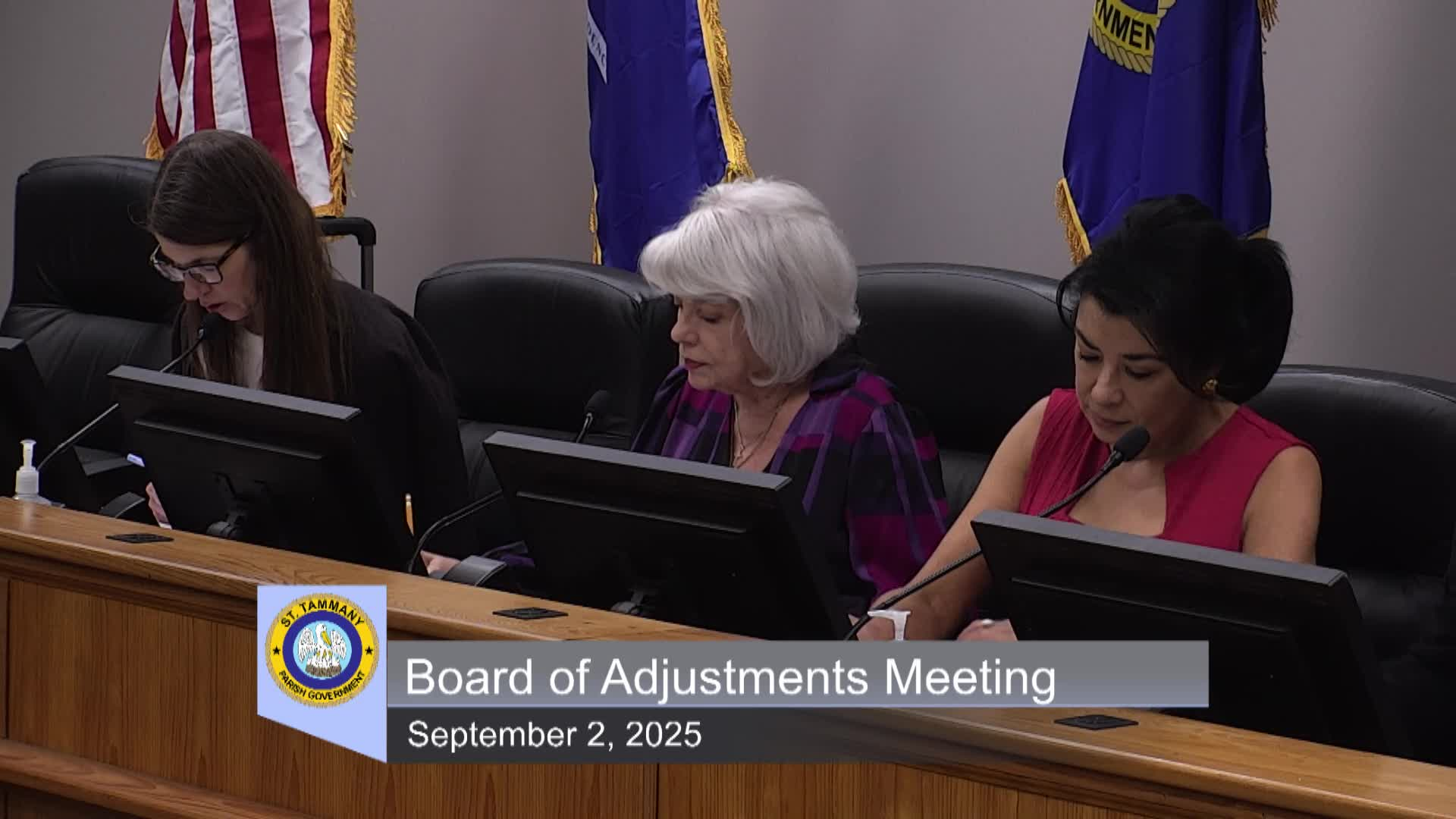St. Tammany Parish Board of Adjustments Meeting : September 2, 2025