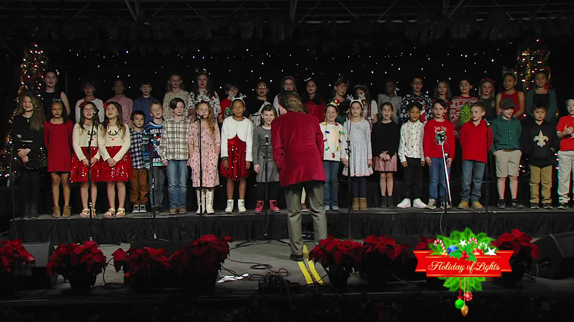 Woodlake Elementary School 3rd Grade Choir Holiday of Lights 2025