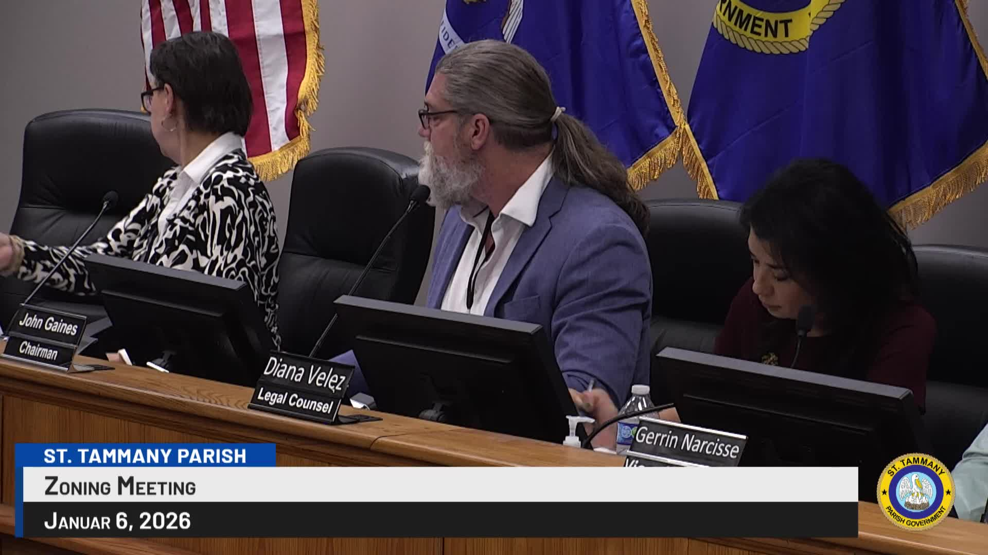 St. Tammany Parish Zoning Meeting January 6, 2026