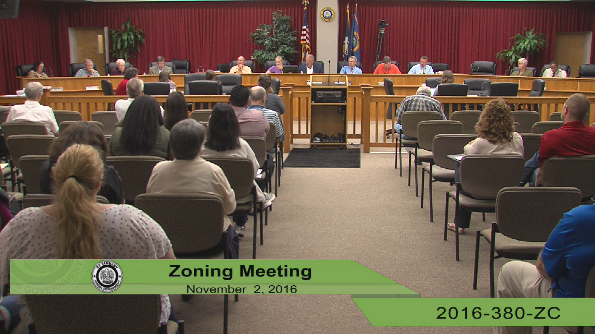 St. Tammany Parish Zoning Meeting 11/02/2016