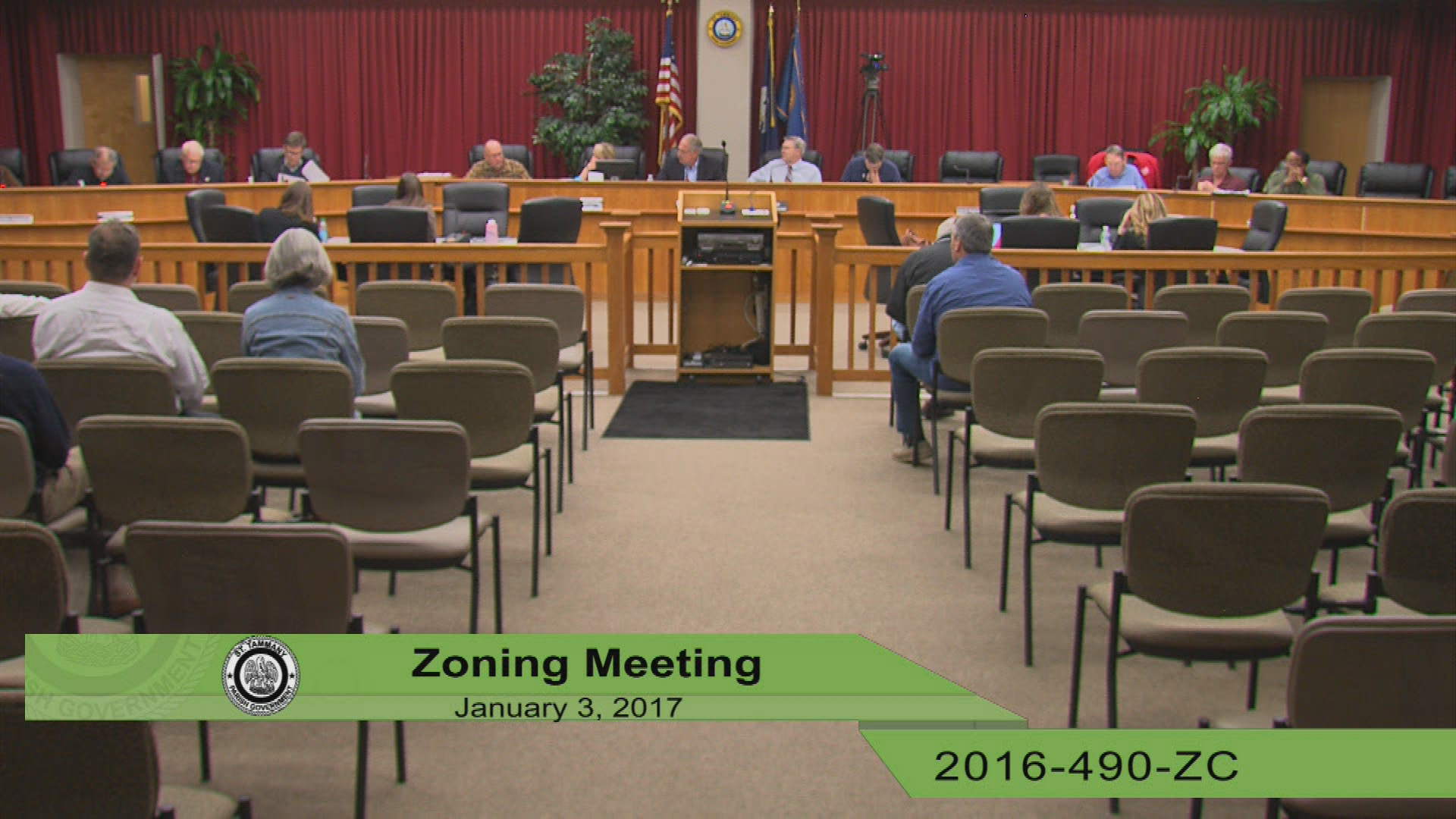 St. Tammany Parish Zoning Meeting 01/03/2017