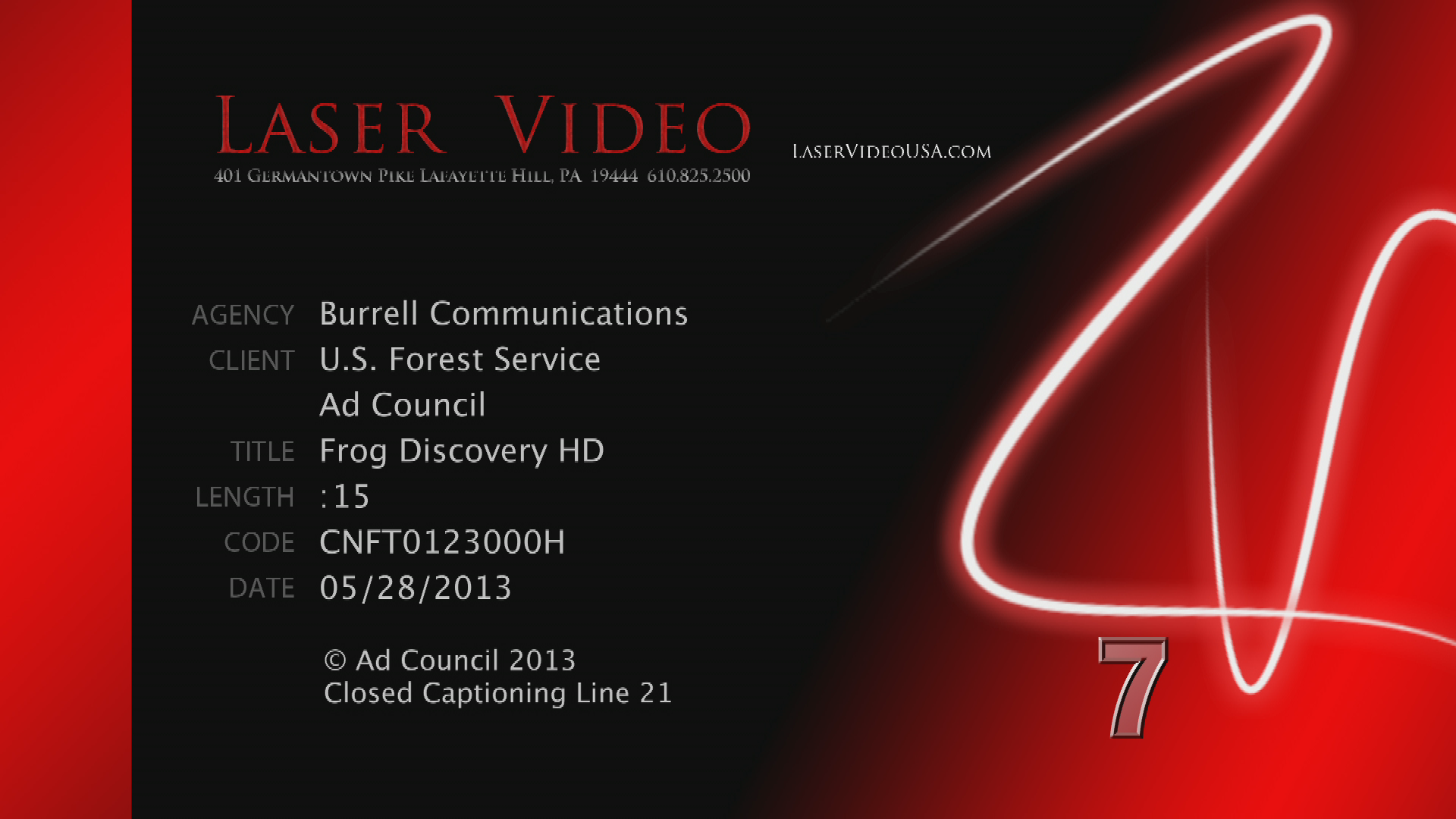 PSA Frog Discovery 15 Sec