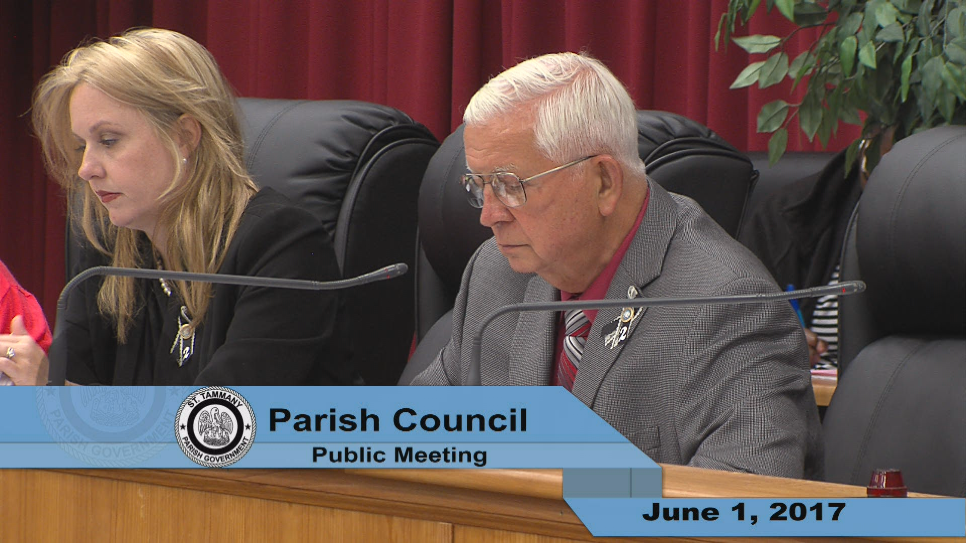 St. Tammany Parish Council Meeting 06/01/2017