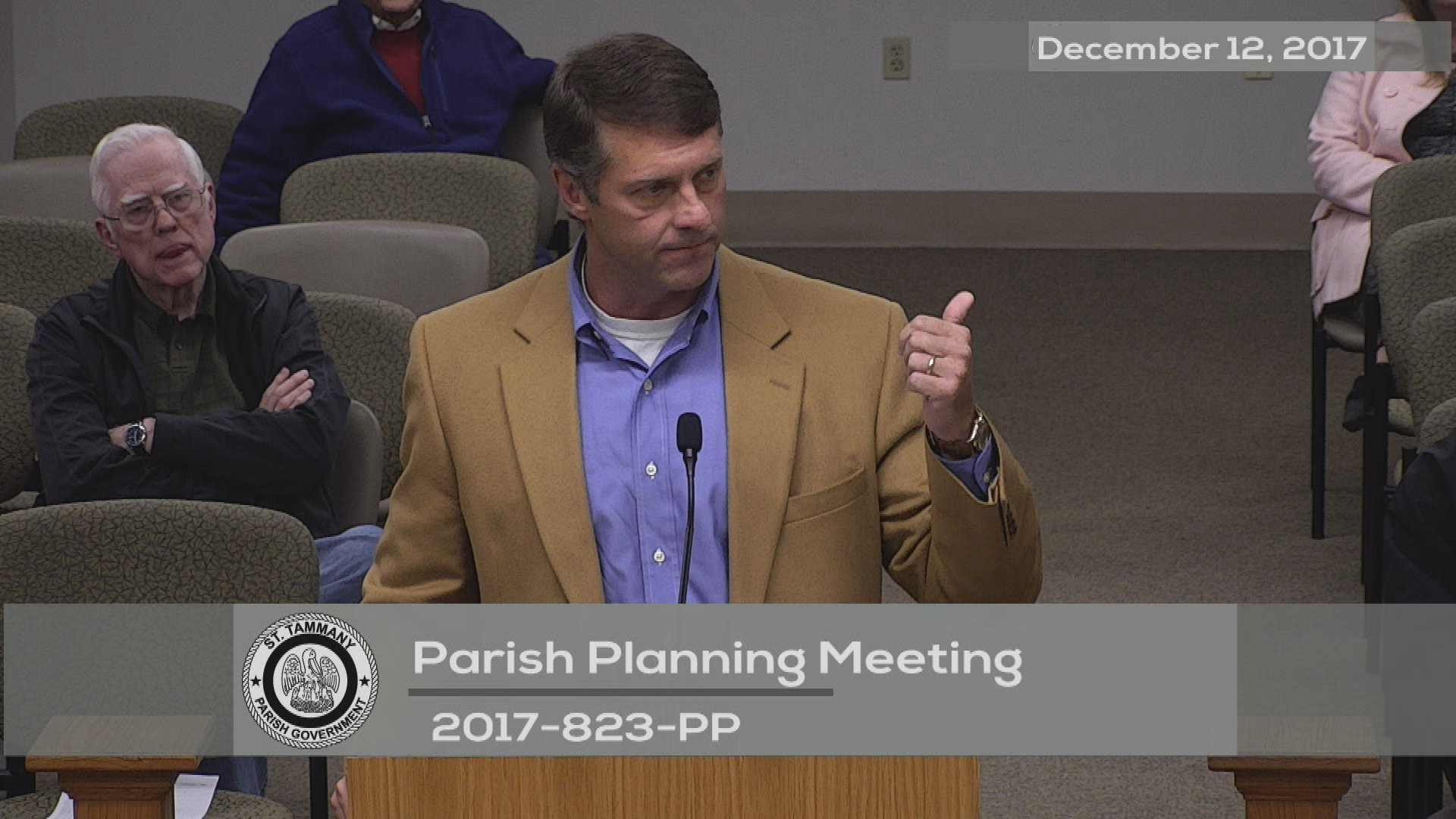St. Tammany Parish Planning Meeting 12/12/2017