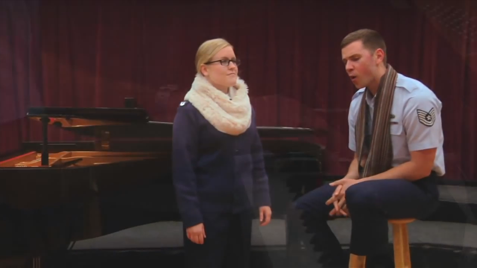 USAF Band Singing Sergeants _ O Holy Night Holiday Programming