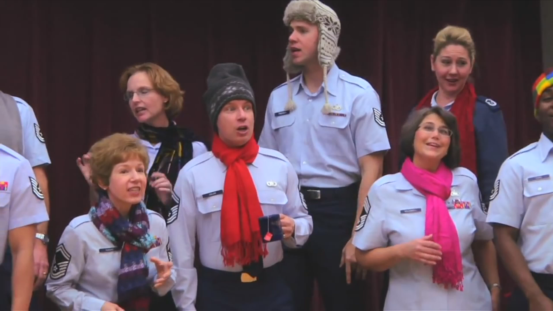 USAF Band Singing Sergeants _ Let it Snow Holiday Programming