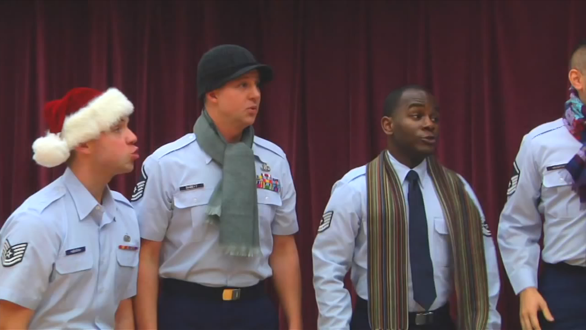 USAF Band Singing Sergeants _ 12 Days of Christmas Holiday Programming