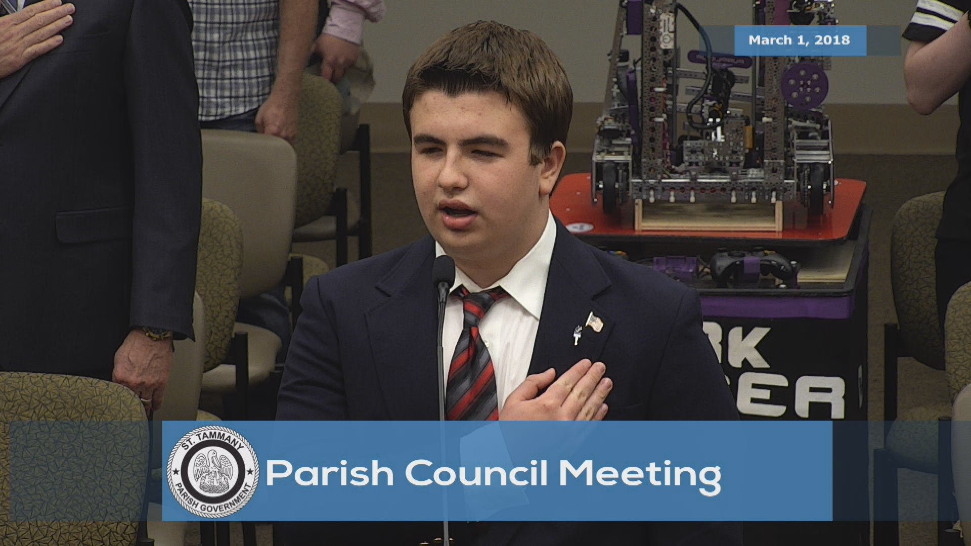 St. Tammany Parish Council Meeting 03/01/2018