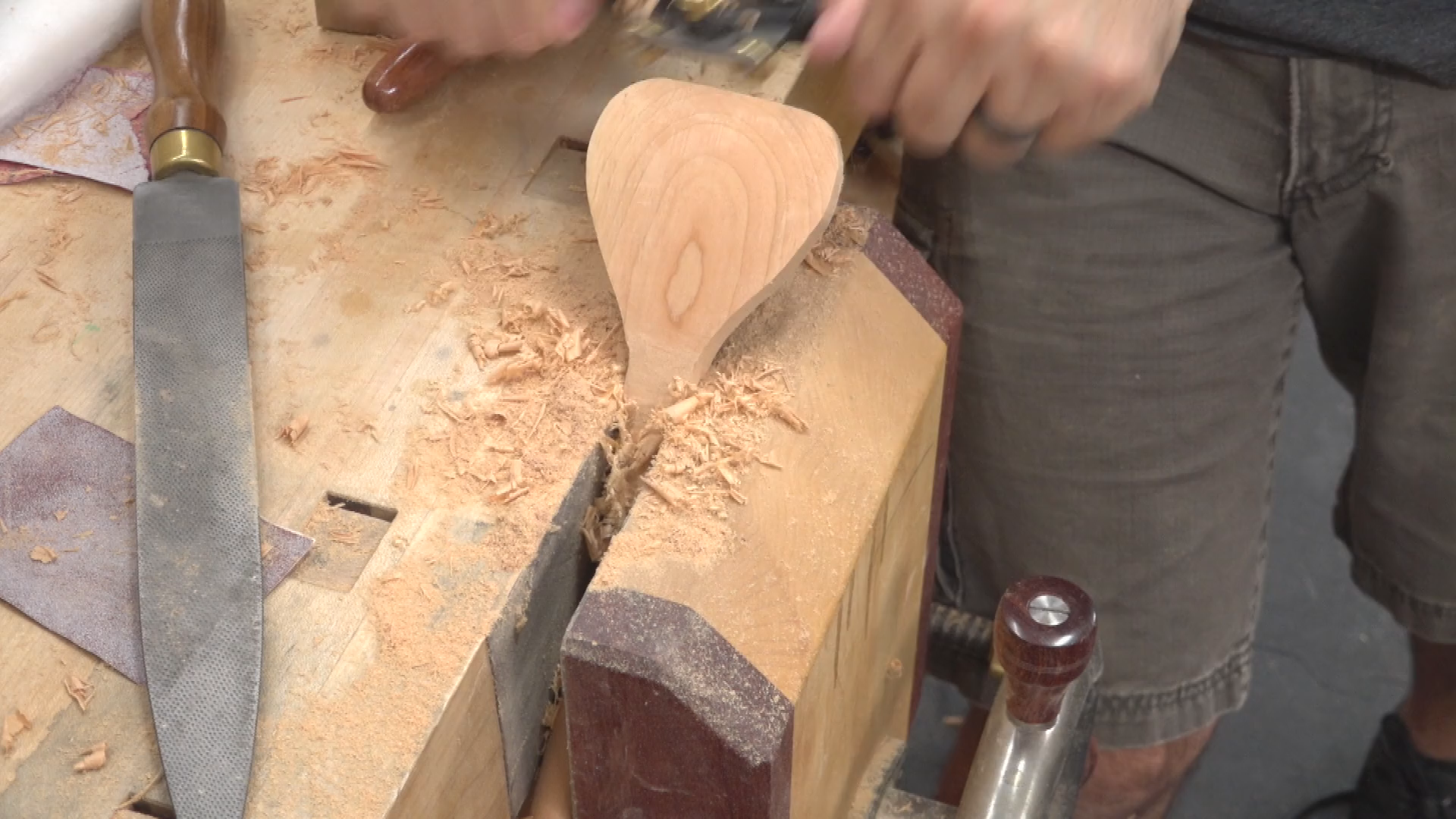 The Wood Whisperer: Nicole's Wooden Spatula