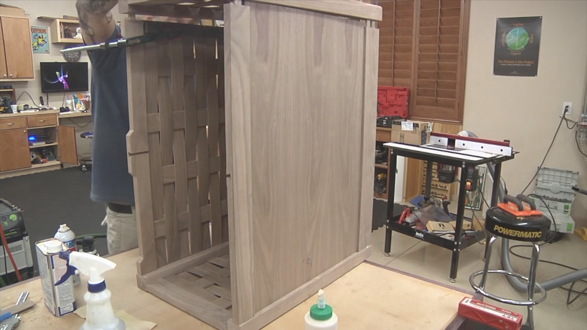 The Wood Whisperer: Woven Panel Hampe